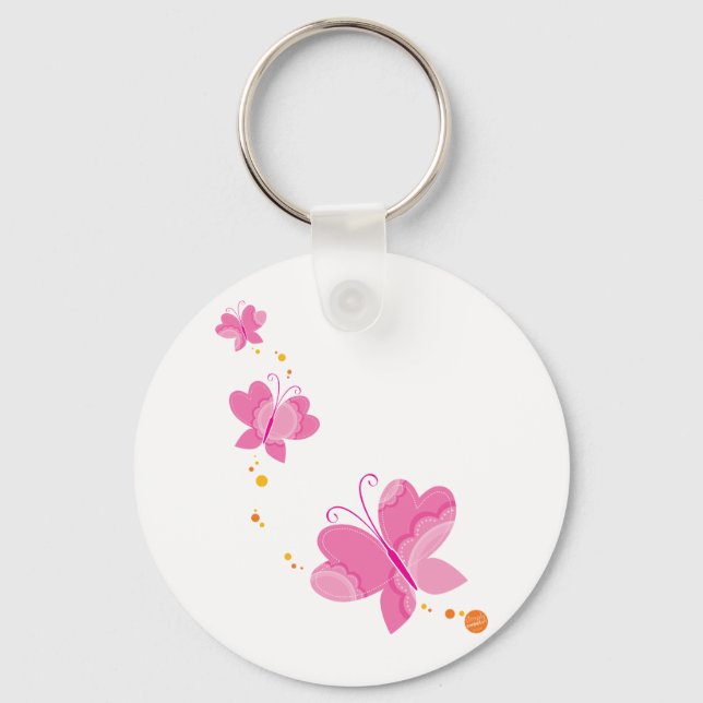 Porte-clés FLUTTERBY BUTTERFLIES :: série trois 1 (Recto)