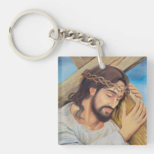 Porte-clés Foi chrétienne Jésus Christ