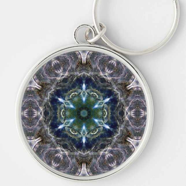 Porte-clés Folk Mandala Porte - clé (Devant)