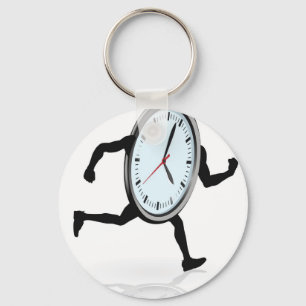 Porte-clés Fonctionnement de caractère d'horloge