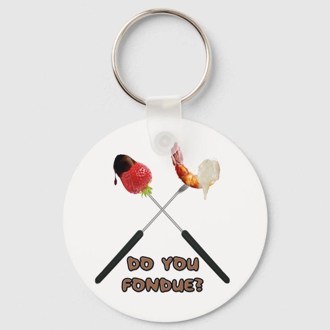 Porte-clés Fondue ? (Recto)