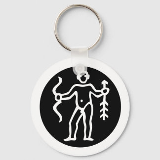 Porte-clés Font Zodiac : SAGITTARIUS + vos couleurs et idées