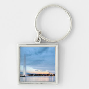 Porte-clés Fontaine de Genève, Suisse