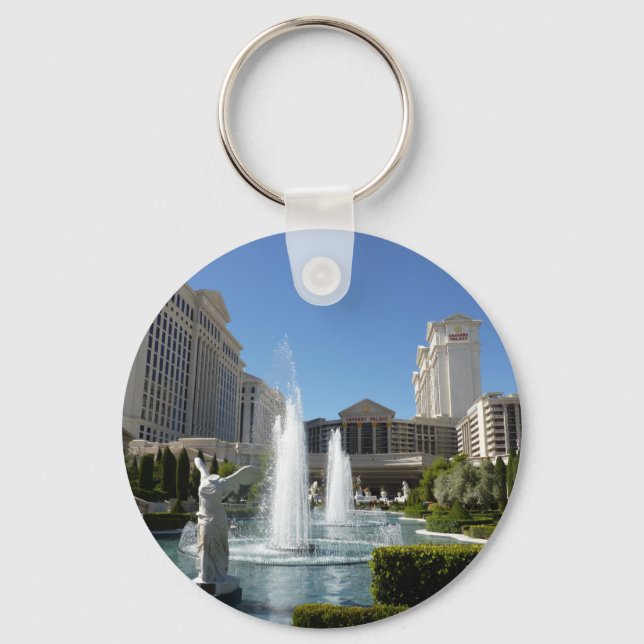 Porte-clés Fontaine du Las Vegas Caesars Palace (Recto)