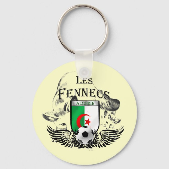 Porte-clés Football Algérie (Recto)