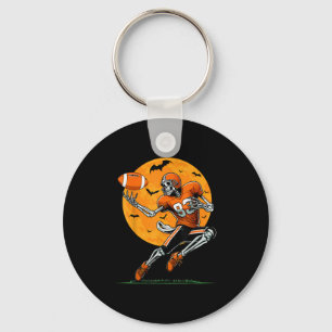 Porte-clés Football Américain Skeleton Garçons Halloween Foot