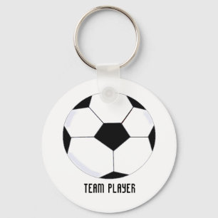 Porte-clés Football - Joueur d'équipe