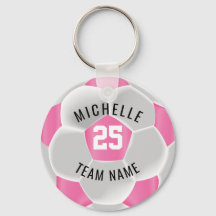 Football - rose et blanc
