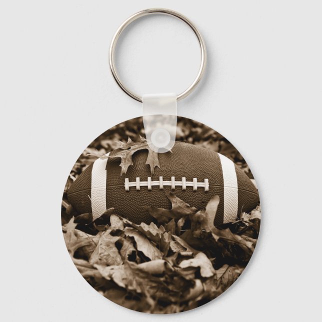 Porte-clés Football Sepia (Recto)