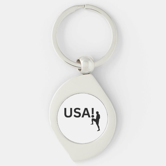 Porte-clés footballeur américain (Devant)