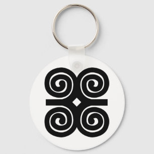 Porte-clés Force des Dwennimmen   Symbole Adinkra Humilité