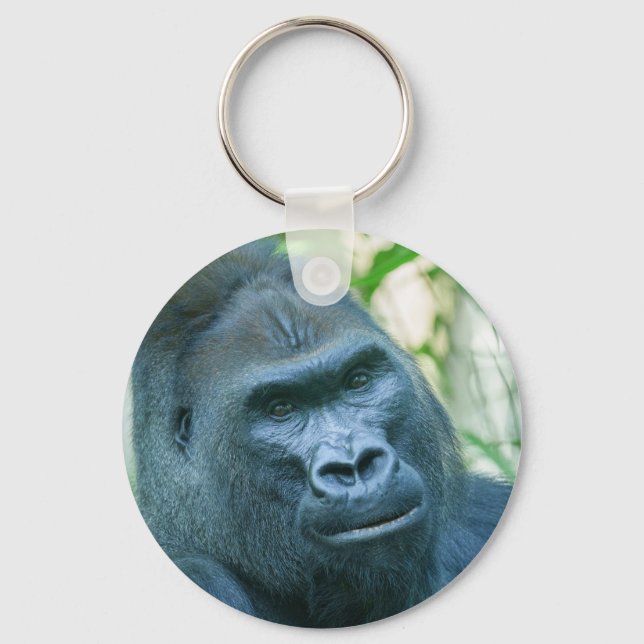 Porte-clés Force inébranlable Silverback Gorilla Kito (Recto)