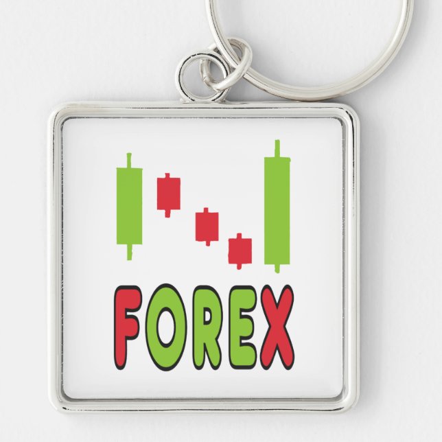 Porte-clés Forex FX Trading (Devant)