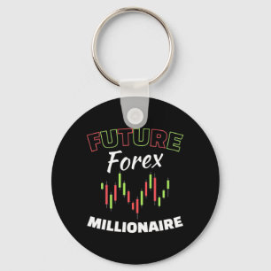 Porte-clés Forex Millionaire pour l'avenir des investisseurs