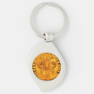 PORTE-CLÉS FORINT ANTIQUE OR FLORENTIEL