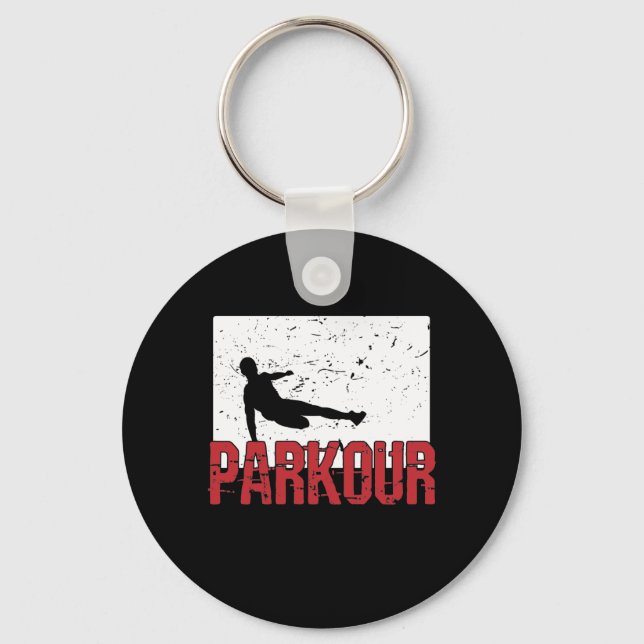 Porte-clés Formation au parkour (Recto)