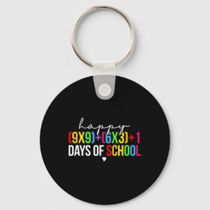 Porte-clés Formule Mathématique 100 Jours D'école Drôle Prof 