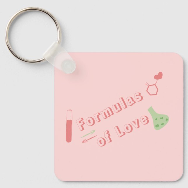 Porte-clés Formules d'amour (Recto)