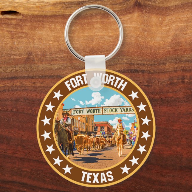 Porte-clés Fort Worth (Recto)