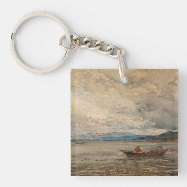 Porte-clés Fos, Environs De Martigues - Félix Ziem (Devant)