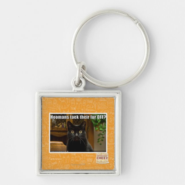 Porte-clés Fourrure de Hoomans Taek là ? (Devant)