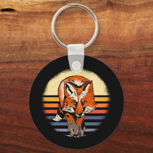 Porte-clés Fox Retro