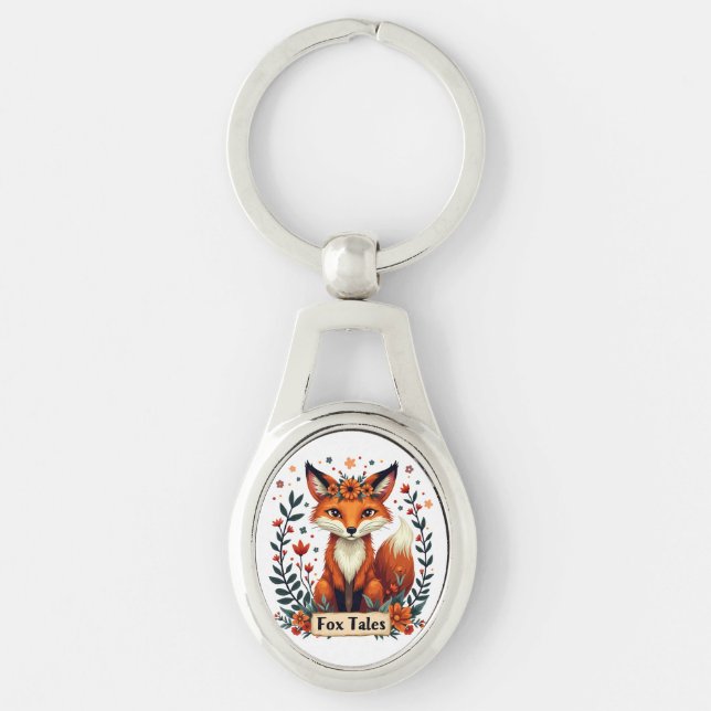 Porte-clés Fox Tales Boho Woodland Animal (Devant)