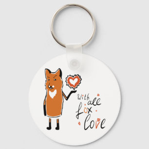 Porte-clés Foxy Love