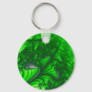 Porte-clés fractale de la jungle