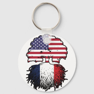 Porte-clés France France France États-Unis Amérique