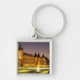 Porte-clés France, Paris, Conciergerie et Seine au