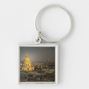 Porte-clés France, Paris. Les Invalides vus depuis la