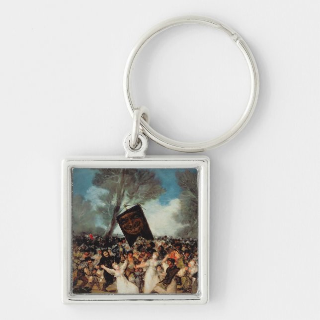 Porte-clés Francisco Jose de Goya y Lucientes | l'enterrement (Devant)