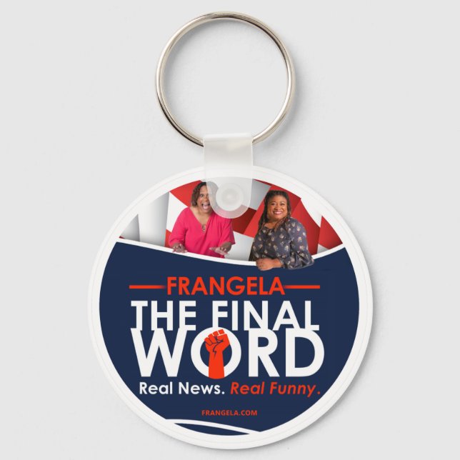Porte-clés Frangela - Porte - clé "Le Mot Final" (Recto)
