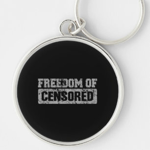 Porte-clés Freedom of Speech Maybe