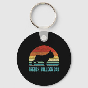 Porte-clés French Bulldog Papa - Amoureux des chiens