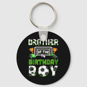 Porte-clés Frère du garçon de la fête d'anniversaire Famille