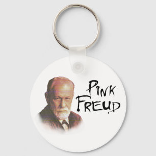 Porte-clés Freud rose