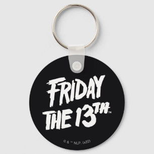 Porte-clés Friday the 13th Stacked Painted Logo