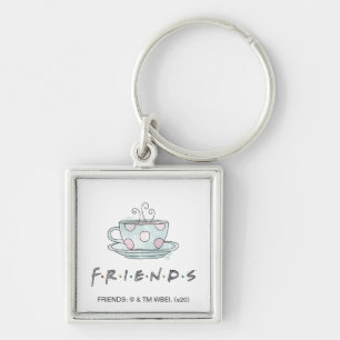 Porte-clés FRIENDS™ Tasse à café Aquarelle
