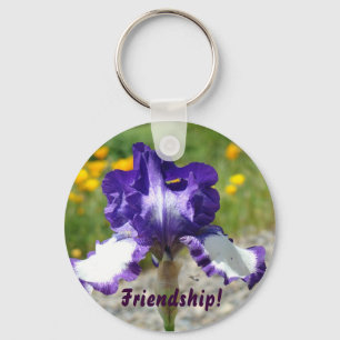 Porte-clés Friendship! keychain Friends key chain Irises