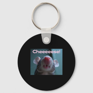 Porte-clés Fromage ! Autocollant Rat de compagnie