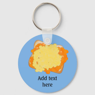 Porte-clés Fromage Beano - haricot et fromage cuits sur mesur