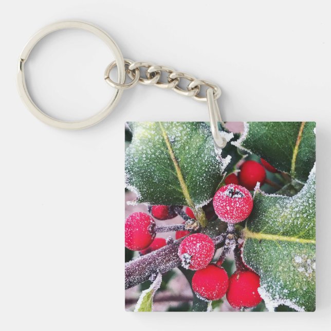 Porte-clés Frosty Holly (Devant)