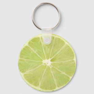 Porte-clés Fruit de citron vert tranche fraîche