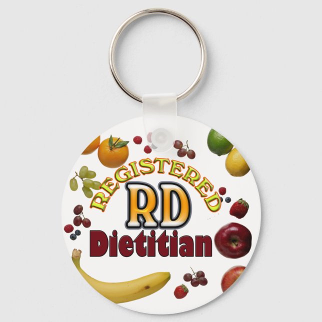 PORTE-CLÉS FRUITY RD - DIÉTITIEN ENREGISTRÉ (Recto)