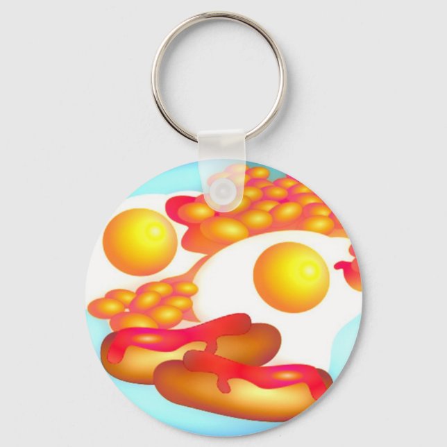 Porte-clés Fry-up anglais (Recto)
