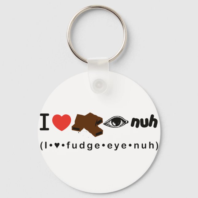 Porte-clés Fudge Eye Nuh (Recto)