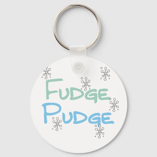 Porte-clés Fudge Pudge Tshirts et cadeaux de vacances (Recto)