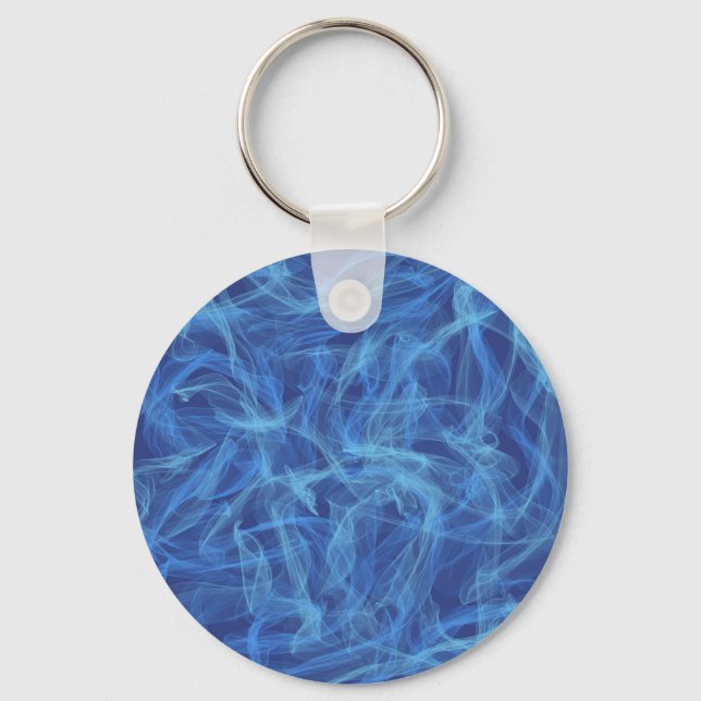 Porte-clés Fumée bleue (Recto)